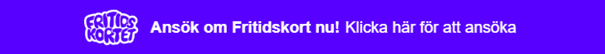 Fritidskortet banner